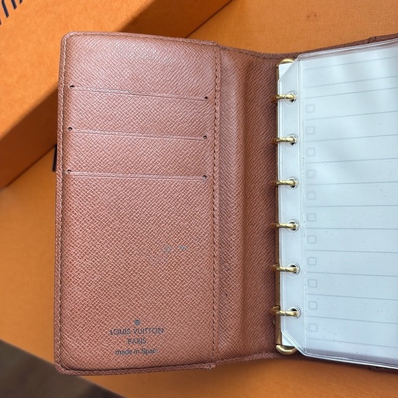 Louis Vuitton Monogram PM Small Ring Agenda Cover CA0918 - Picture 14 of 16